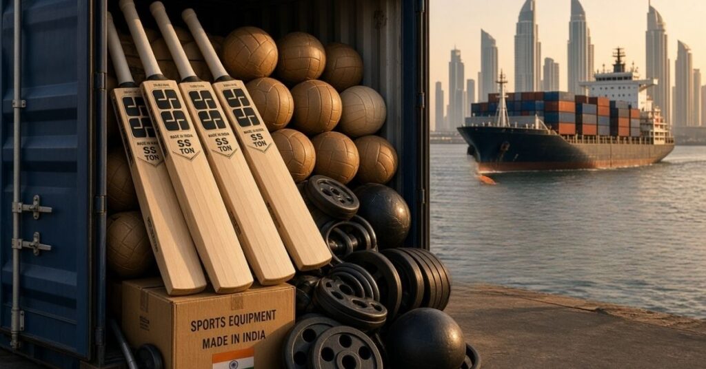 How To Export Sports Equipment From India To The Gulf